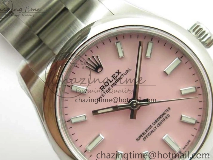 MiroTime 1103 Oyster Perpetual 31mm 277200 EWF Best Edition Pink Dial on SS Bracelet 6T Sophisticated 2776
